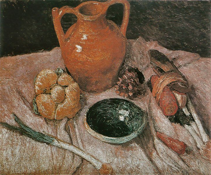 Paula Modersohn-Becker Still life with yellow jug